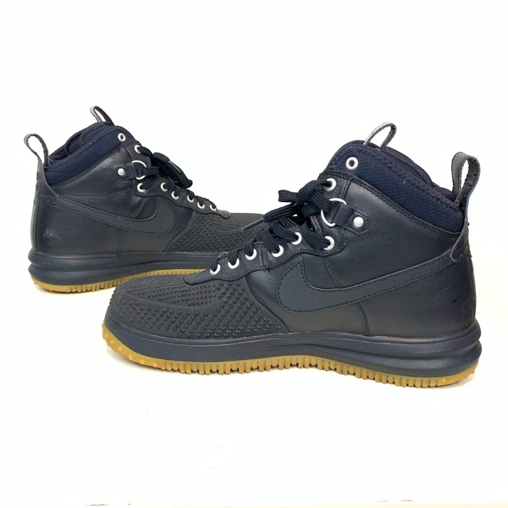 [Sold] nike Lunar Force 1 Duckboot Navy Blue Men - Picture 6 of 8